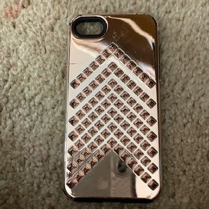 rose gold iphone phone case
